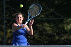WTen vs Assumption  Wheaton College Women’s Tennis vs Assumption College. - Photo By: KEITH NORDSTROM